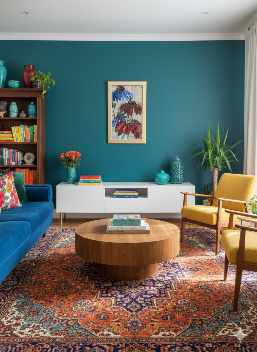 Three Flowers in Bloom.Hand made mosaic.Glass mosaic. Wall art