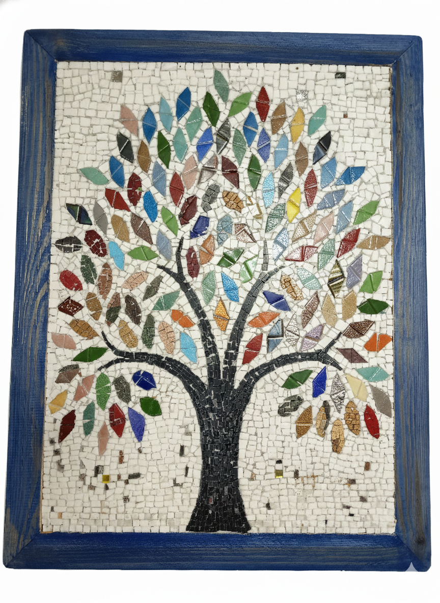 Tree of Life Mosaic Wall Art