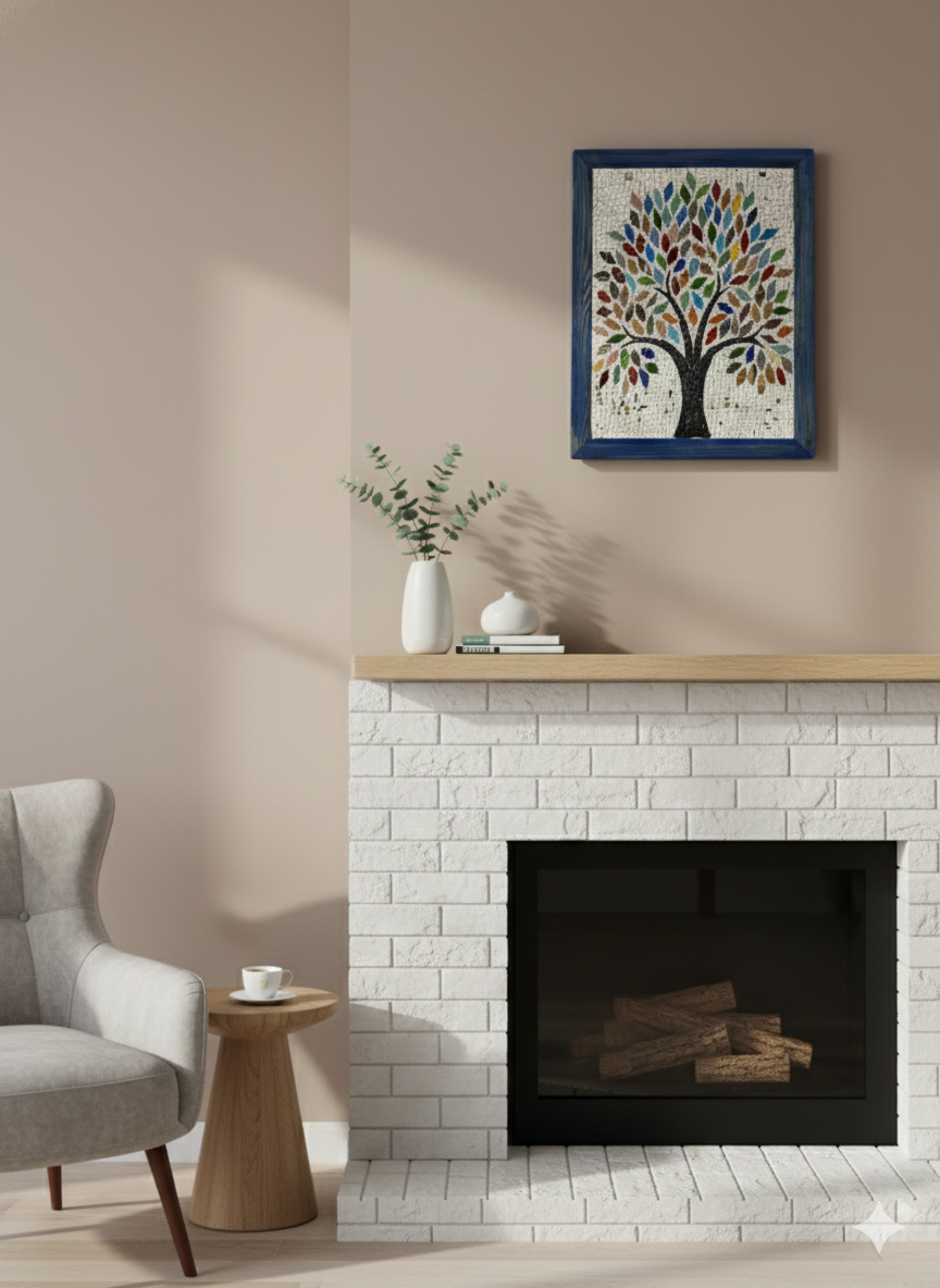 Tree of Life Mosaic Wall Art