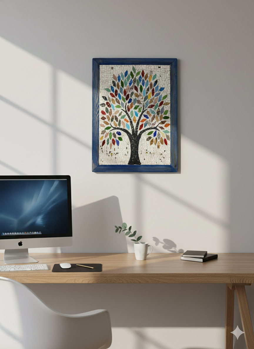Tree of Life Mosaic Wall Art