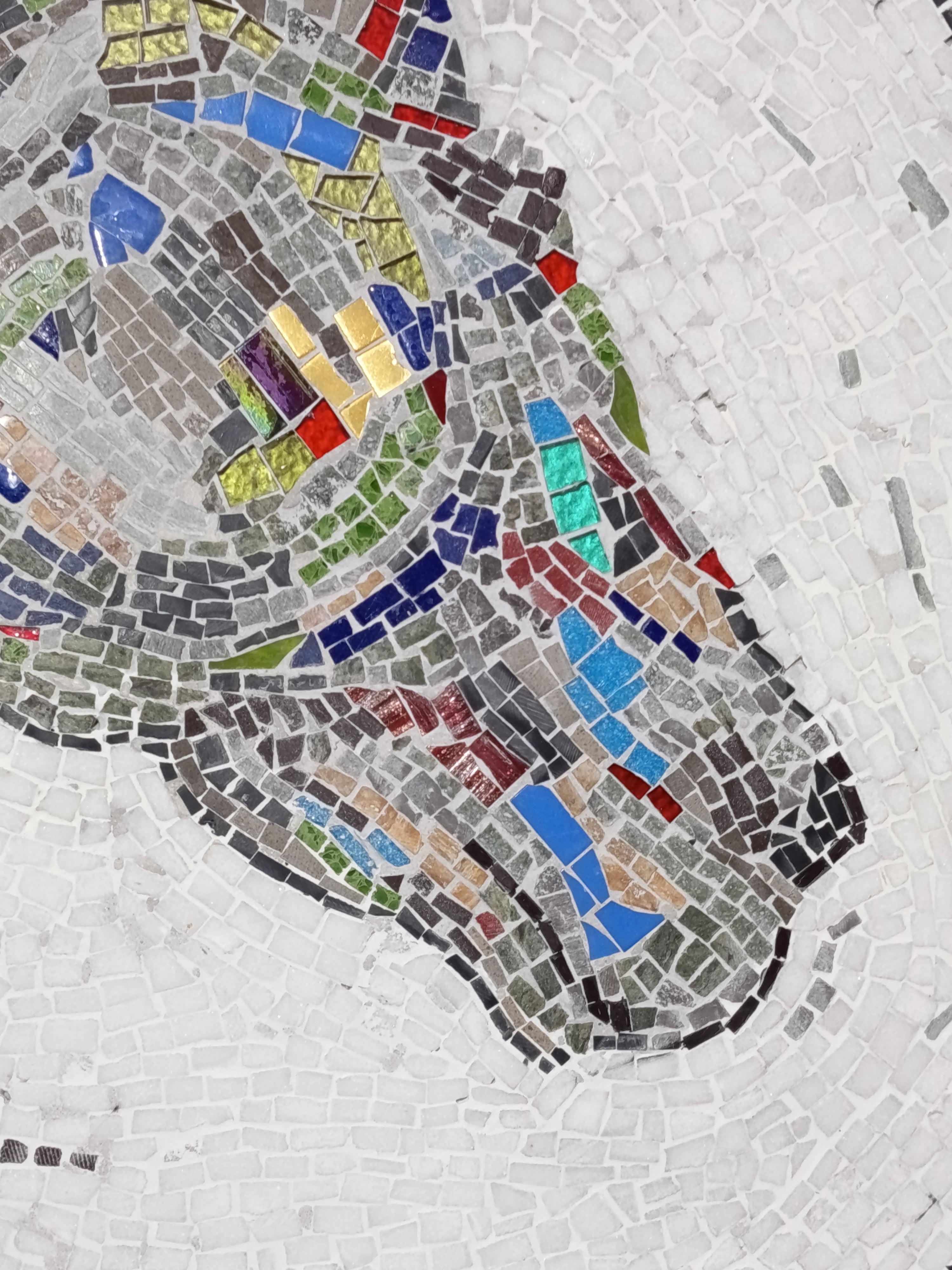 Horse Mosaic Wall Art - Traditional Technique